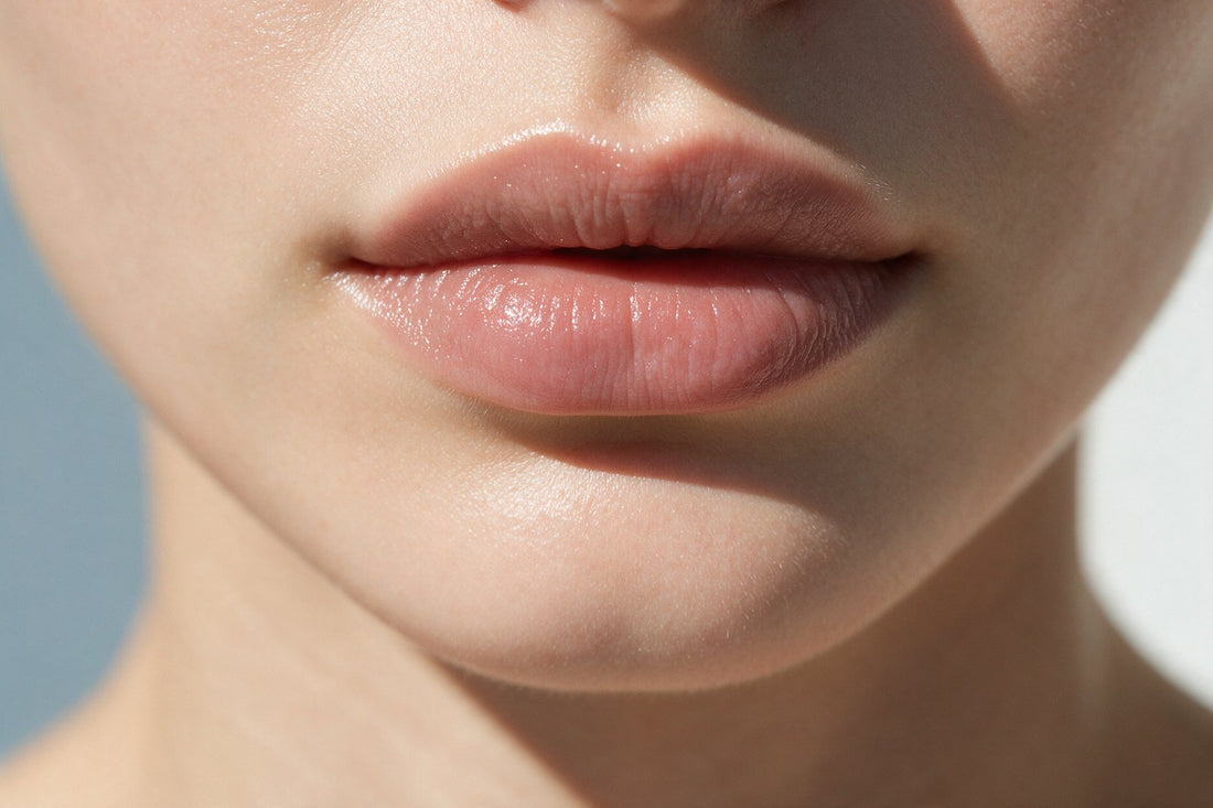 Naturally full, hydrated lips close-up — lip filler trends