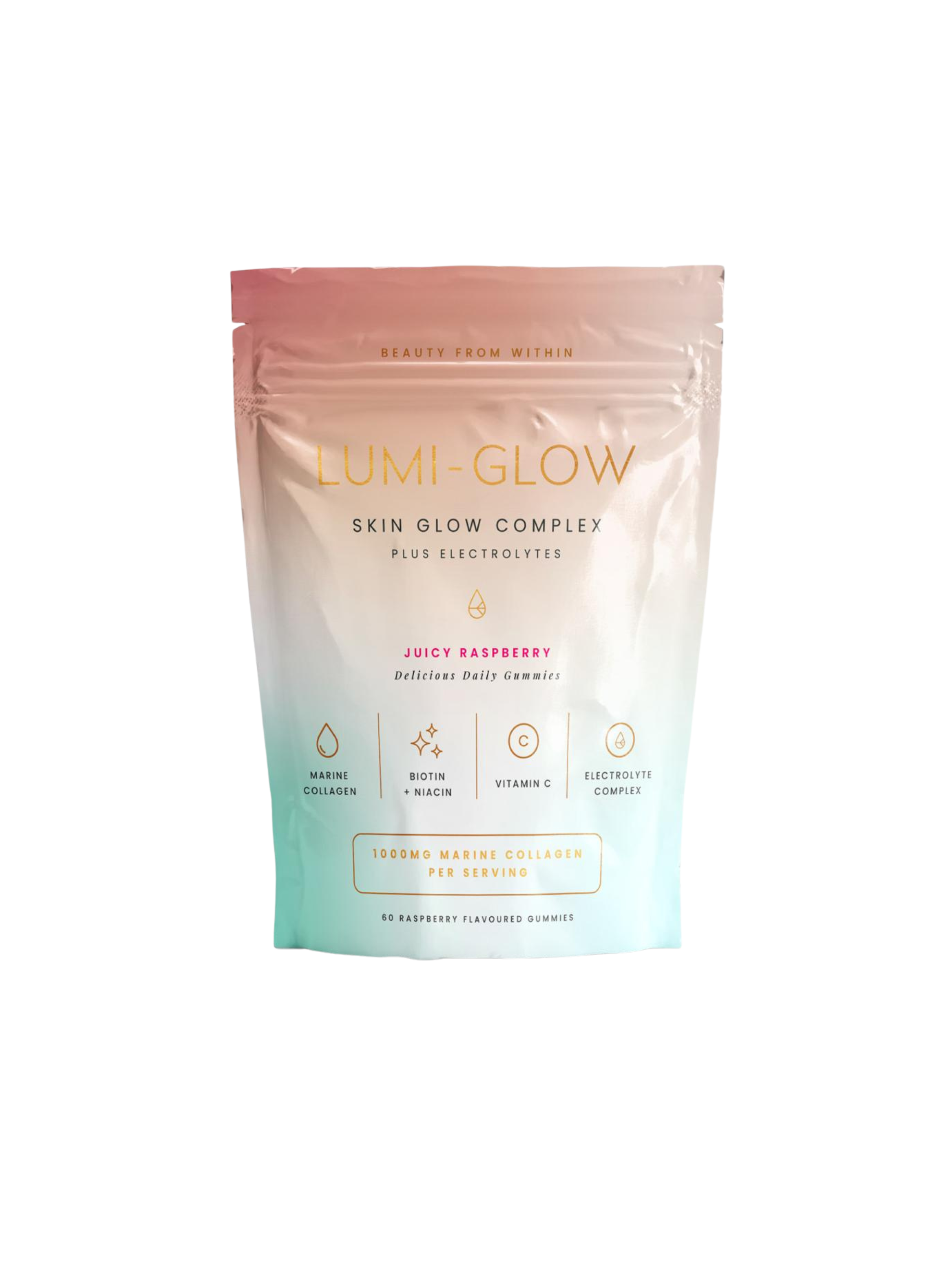 Lumi-Glow Marine Collagen Gummies (60 Gummies/Pack)
