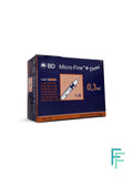BD Micro-Fine 0.3ml 30G (x100)