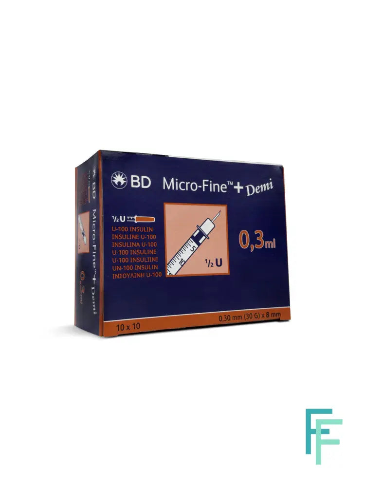 BD Micro-Fine 0.3ml 30G (x100)
