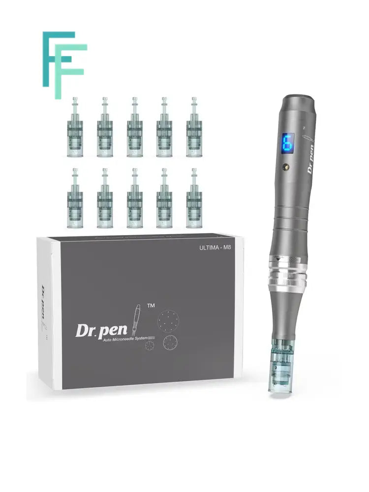 Dr. Pen M8 Microneedling Pen with 12 Cartridges