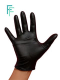 Gloves Nitrile Black (M)