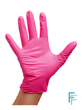 Gloves Nitrile Pink (S)