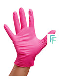 Gloves Nitrile Pink (XS)