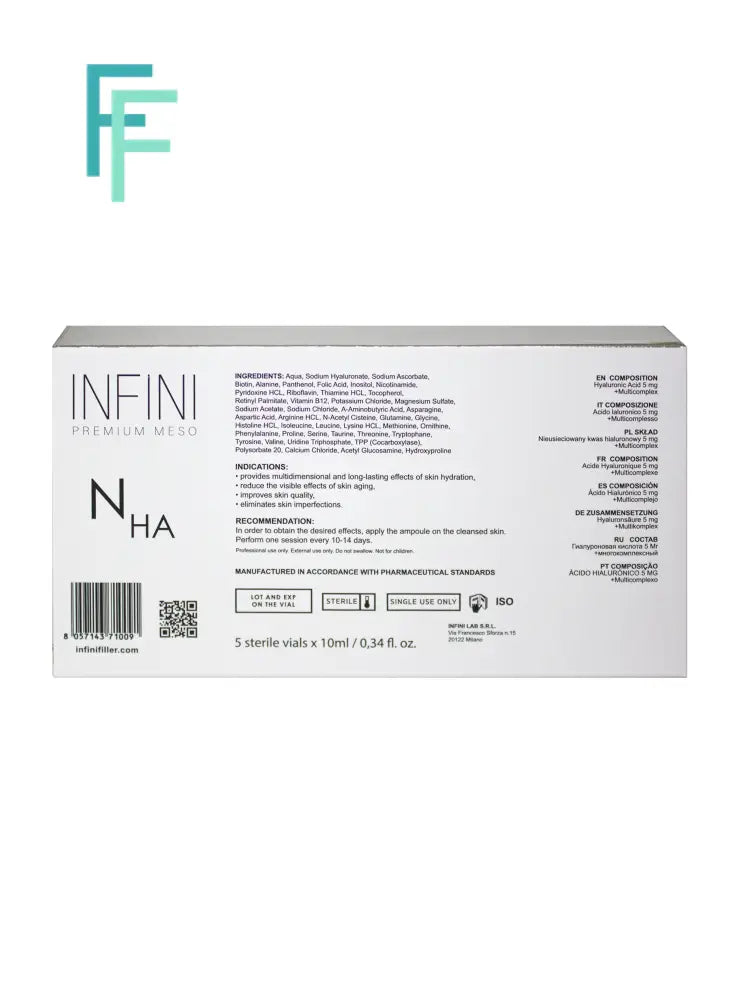 Infini Premium Meso N HA (5x 10ml)