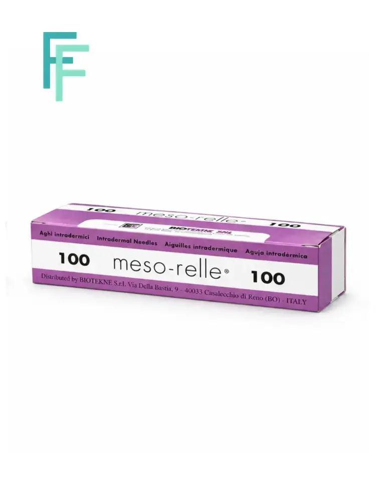 Meso-Relle Mesotherapy Needle Yellow 30G x 12mm