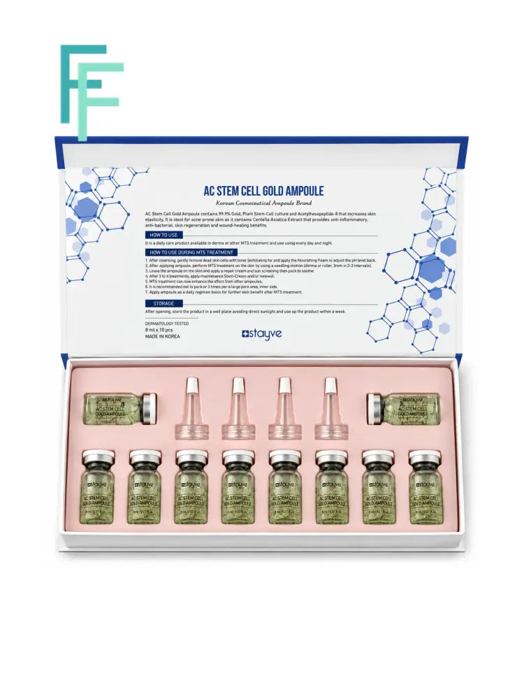 Stayve AC Stem Cell Gold Ampoule (10x 8ml)