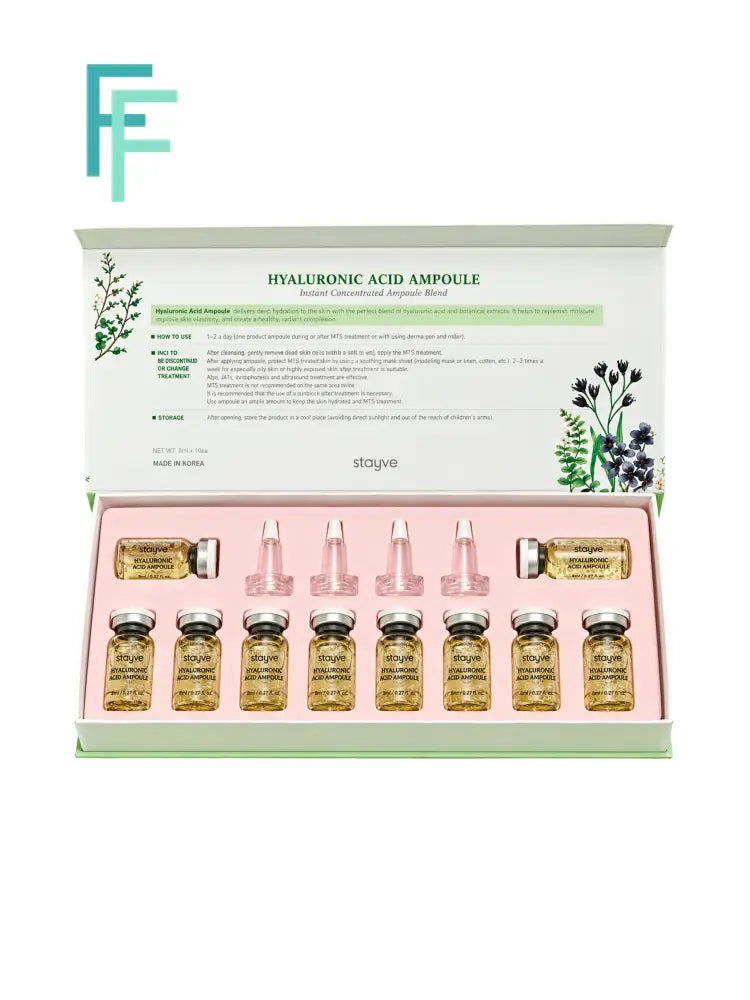 Stayve Hyaluronic Acid Ampoule (10x 8ml)